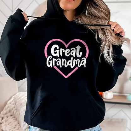 Best Grandma Shirt, Proud Grandma Unisex T-Shirt/Hoodie/Sweatshirt HLT00 - Great Grandma Great Grandmother T-Shirt