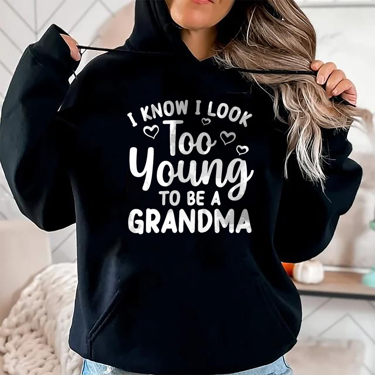 Best Grandma Shirt, Proud Grandma Unisex T-Shirt/Hoodie/Sweatshirt HLT00 - Funny Grandma To Be Art For Grandmother Grammy Women Grandma T-Shirt