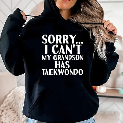 Best Grandma Shirt, Proud Grandma Unisex T-Shirt/Hoodie/Sweatshirt HLT00 - Grandpa Grandma  My Grandson Has Taekwondo T-Shirt