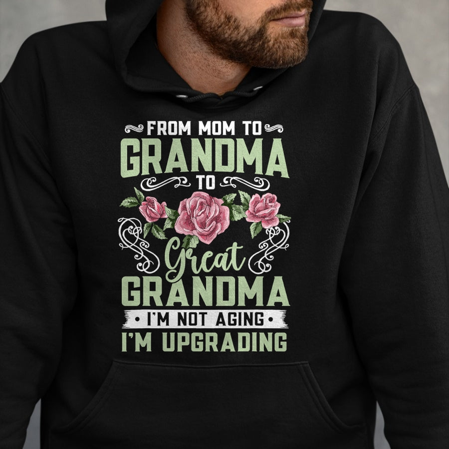 Best Grandma Shirt, Proud Grandma Unisex T-Shirt/Hoodie/Sweatshirt HLT00 - Mom Grandma Great Grandma Mothers Day T-Shirt (1)