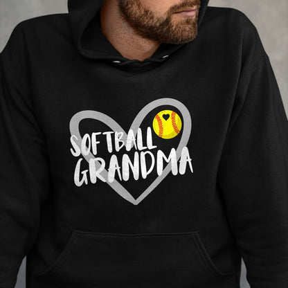 Best Grandma Shirt, Proud Grandma Unisex T-Shirt/Hoodie/Sweatshirt HLT00 - Softball Grandma T-Shirt
