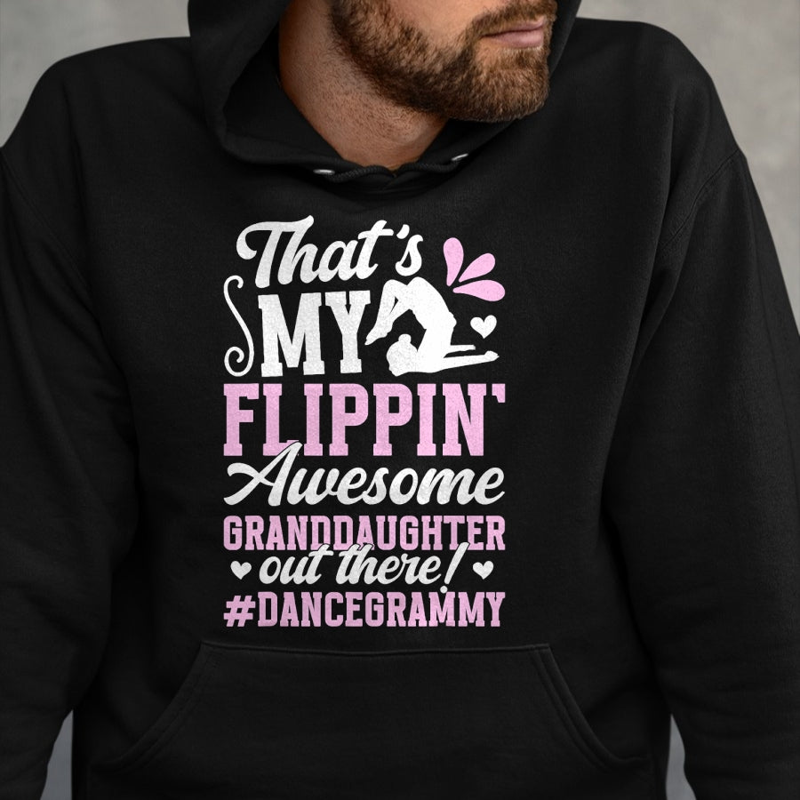 Best Grandma Shirt, Proud Grandma Unisex T-Shirt/Hoodie/Sweatshirt HLT00 - Awesome Granddaughter Dance Grammy Of A Dancer Grammy T-Shirt
