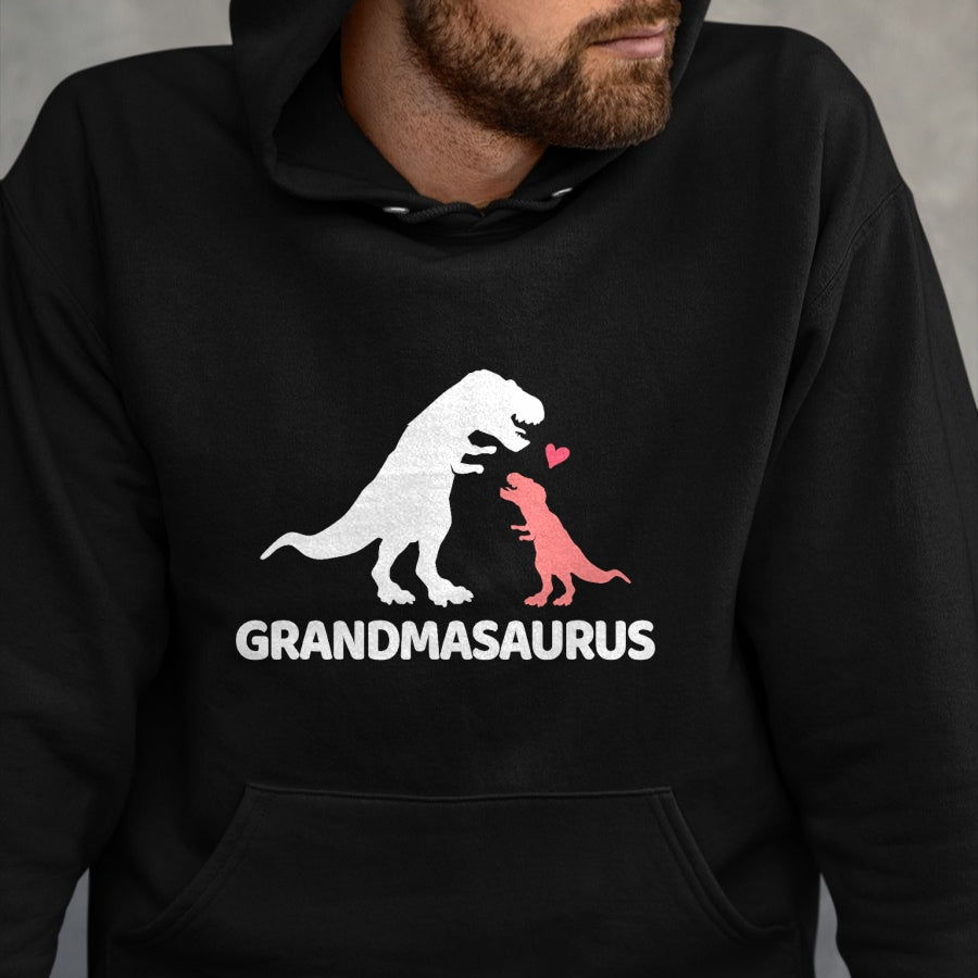 Best Grandma Shirt, Proud Grandma Unisex T-Shirt/Hoodie/Sweatshirt HLT00 - Grandmasaurus grandma dinosaur T-Shirt (1)
