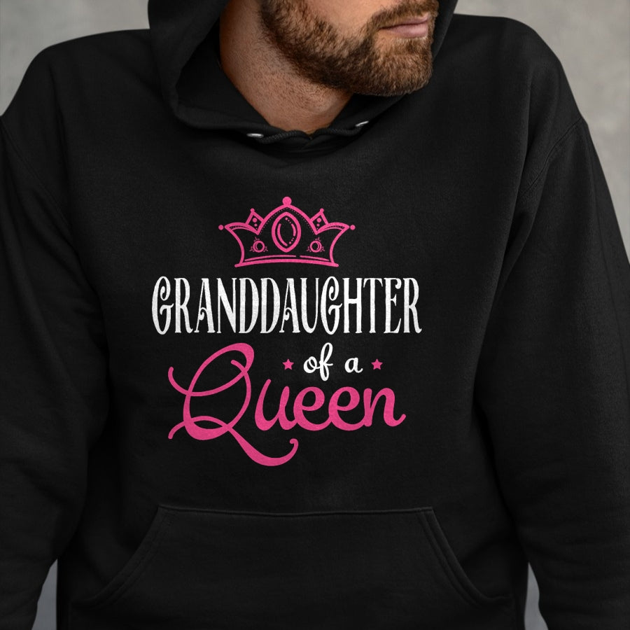 Best Grandma Shirt, Proud Grandma Unisex T-Shirt/Hoodie/Sweatshirt HLT00 - Grandma Granddaughter Gift Matching Queen Princess T-Shirt