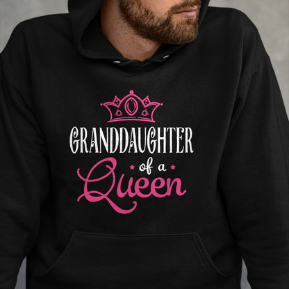 Best Grandma Shirt, Proud Grandma Unisex T-Shirt/Hoodie/Sweatshirt HLT00 - Grandma Granddaughter Gift Matching Queen Princess T-Shirt