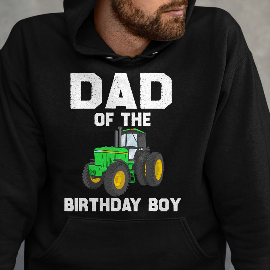 Best Farmer Life Shirt, Funny Farmer UnisexT-Shirt/Hoodie/Sweatshirt HLT00 - Dad of the Birthday Boy Farm Tractor Party family T-Shirt