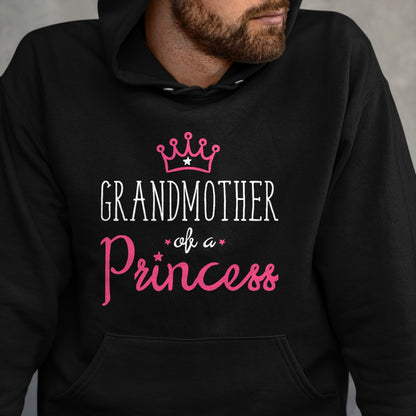 Best Grandma Shirt, Proud Grandma Unisex T-Shirt/Hoodie/Sweatshirt HLT00 - Grandma Granddaughter Shirts Matching Queen Princess T Shirt T-Shirt