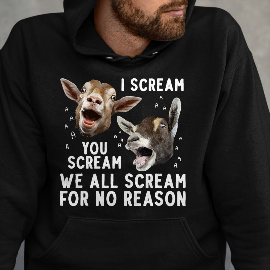 Best Farmer Life Shirt, Funny Farmer UnisexT-Shirt/Hoodie/Sweatshirt HLT00 - Cute Goat Design for Men Women Pygmy Goat Farmer Goat Lover T-Shirt