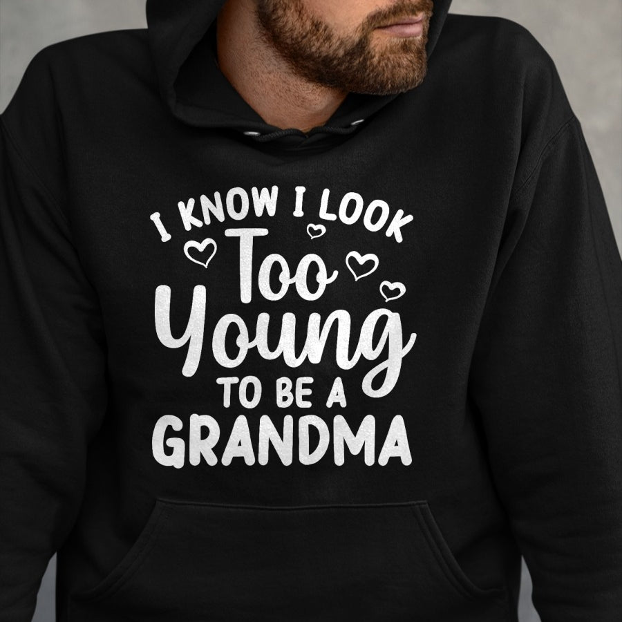 Best Grandma Shirt, Proud Grandma Unisex T-Shirt/Hoodie/Sweatshirt HLT00 - Funny Grandma To Be Art For Grandmother Grammy Women Grandma T-Shirt