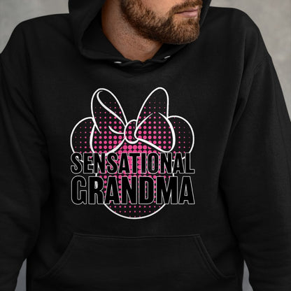 Best Grandma Shirt, Proud Grandma Unisex T-Shirt/Hoodie/Sweatshirt HLT00 - Disney Mickey And Friends Sensational Grandma T-Shirt