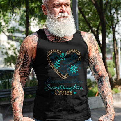 Best Grandma Shirt, Proud Grandma Unisex T-Shirt/Hoodie/Sweatshirt HLT00 - Grandmother Granddaughter Cruise Fun Fam Cruise Love Cruise T-Shirt
