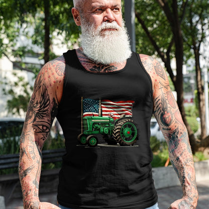 Best Farmer Life Shirt, Funny Farmer UnisexT-Shirt/Hoodie/Sweatshirt HLT00 - Agriculture Farm Tractor USA Flag Tractor American Farm USA T-Shirt