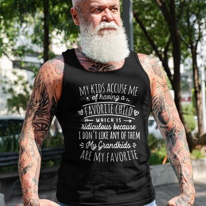 Best Grandma Shirt, Proud Grandma Unisex T-Shirt/Hoodie/Sweatshirt HLT00 - My Grandkids Are My Favorite Funny Grandmother Gifts Grandma T-Shirt