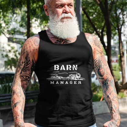 Best Farmer Life Shirt, Funny Farmer UnisexT-Shirt/Hoodie/Sweatshirt HLT00 - Barn Manager T-Shirt