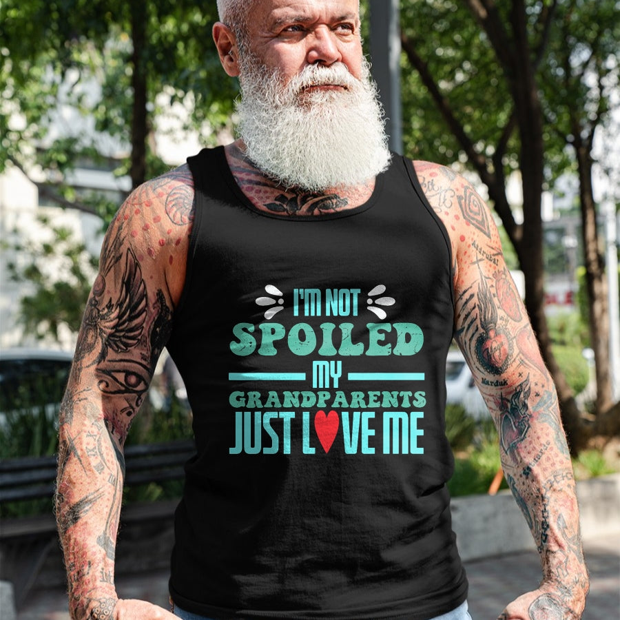 Best Grandma Shirt, Proud Grandma Unisex T-Shirt/Hoodie/Sweatshirt HLT00 - Grandparents Spoiled Grandson T-Shirt
