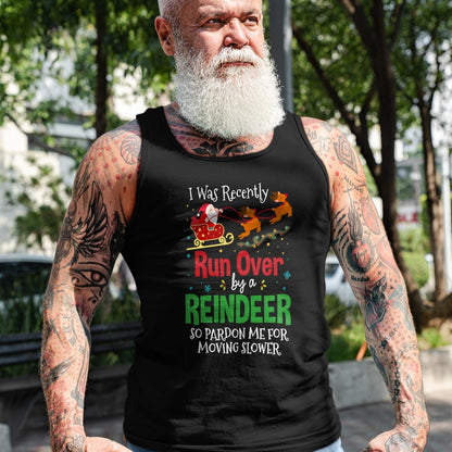 Best Grandma Shirt, Proud Grandma Unisex T-Shirt/Hoodie/Sweatshirt HLT00 - Grandma Got Run Over By A Reindeer Png T-Shirt