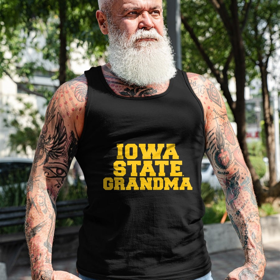 Best Grandma Shirt, Proud Grandma Unisex T-Shirt/Hoodie/Sweatshirt HLT00 - Iowa State University Cyclones Grandma T-Shirt