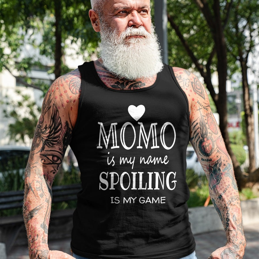 Best Grandma Shirt, Proud Grandma Unisex T-Shirt/Hoodie/Sweatshirt HLT00 - Momo Is My Name Special Grandma T-Shirt