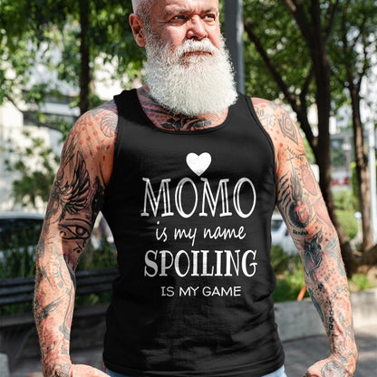 Best Grandma Shirt, Proud Grandma Unisex T-Shirt/Hoodie/Sweatshirt HLT00 - Momo Is My Name Special Grandma T-Shirt