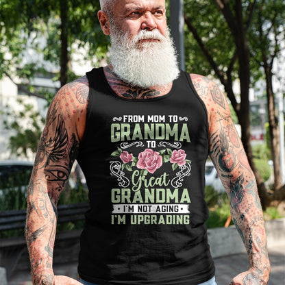 Best Grandma Shirt, Proud Grandma Unisex T-Shirt/Hoodie/Sweatshirt HLT00 - Mom Grandma Great Grandma Mothers Day T-Shirt (1)
