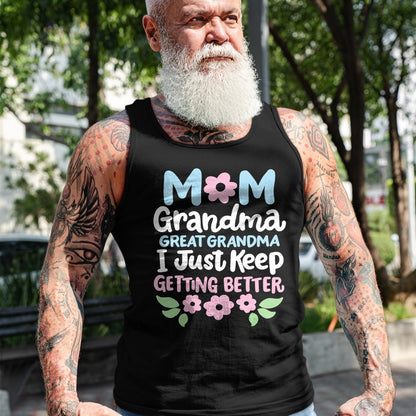 Best Grandma Shirt, Proud Grandma Unisex T-Shirt/Hoodie/Sweatshirt HLT00 - Great Grandma Great Grandmother T-Shirt (1)