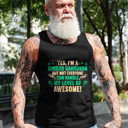 Best Grandma Shirt, Proud Grandma Unisex T-Shirt/Hoodie/Sweatshirt HLT00 - Favorite Funny Grandparents Grandma Spoiled Grandson T-Shirt