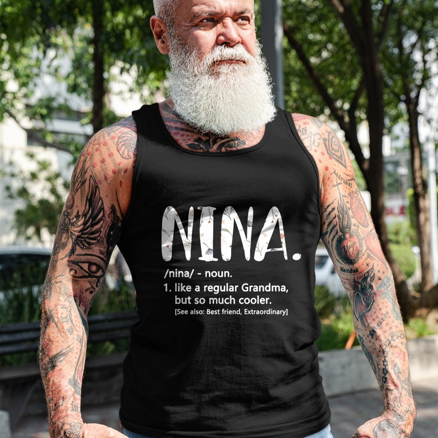 Best Grandma Shirt, Proud Grandma Unisex T-Shirt/Hoodie/Sweatshirt HLT00 - Nina Shirts for Women Mothers Day idea Cute Grandma Nina T-Shirt