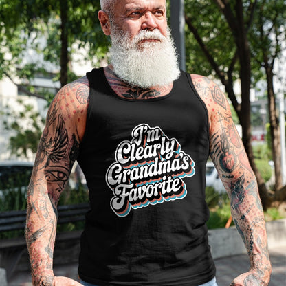 Best Grandma Shirt, Proud Grandma Unisex T-Shirt/Hoodie/Sweatshirt HLT00 - I'm Clearly Grandma's Favorite, Granddaughter Grandma T-Shirt (3)