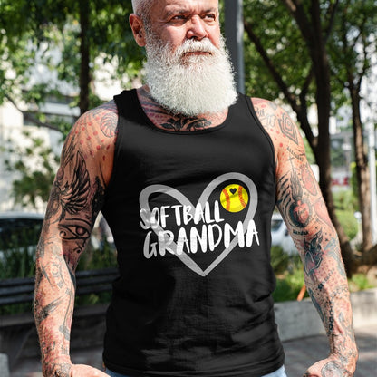 Best Grandma Shirt, Proud Grandma Unisex T-Shirt/Hoodie/Sweatshirt HLT00 - Softball Grandma T-Shirt