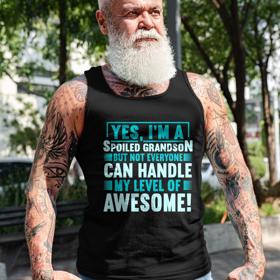 Best Grandma Shirt, Proud Grandma Unisex T-Shirt/Hoodie/Sweatshirt HLT00 - Grandma Spoiled Grandson Grandparents T-Shirt