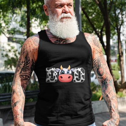 Best Farmer Life Shirt, Funny Farmer UnisexT-Shirt/Hoodie/Sweatshirt HLT00 - Dad Cow Print Cowboy Animal Pattern Farmer Cow Father Dad T-Shirt