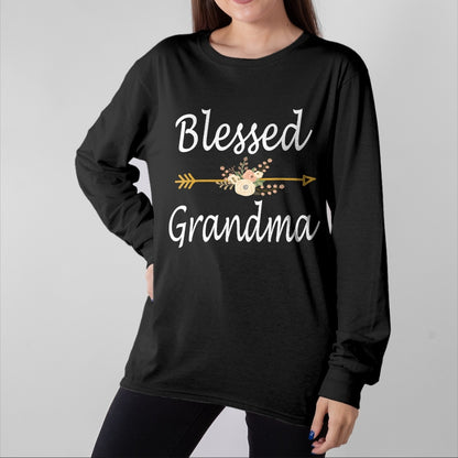Best Grandma Shirt, Proud Grandma Unisex T-Shirt/Hoodie/Sweatshirt HLT00 - Blessed Grandma Shirt For Women Cute Mothers Day Gifts T-Shirt