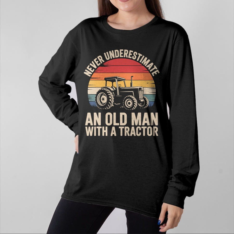 Best Farmer Life Shirt, Funny Farmer UnisexT-Shirt/Hoodie/Sweatshirt HLT00 - Best Tractor Art for Men Boys Dad Farmer Tractor Driver T-Shirt (1)