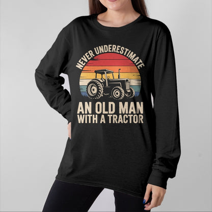 Best Farmer Life Shirt, Funny Farmer UnisexT-Shirt/Hoodie/Sweatshirt HLT00 - Best Tractor Art for Men Boys Dad Farmer Tractor Driver T-Shirt (1)