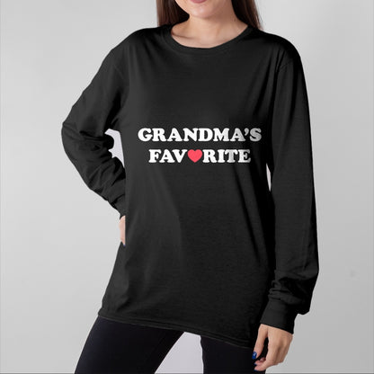 Best Grandma Shirt, Proud Grandma Unisex T-Shirt/Hoodie/Sweatshirt HLT00 - Grandma's Favorite T-Shirt