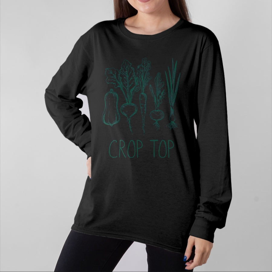 Best Farmer Life Shirt, Funny Farmer UnisexT-Shirt/Hoodie/Sweatshirt HLT00 - Crop Top Funny Gardening Pun Vegetable Design Art T-Shirt