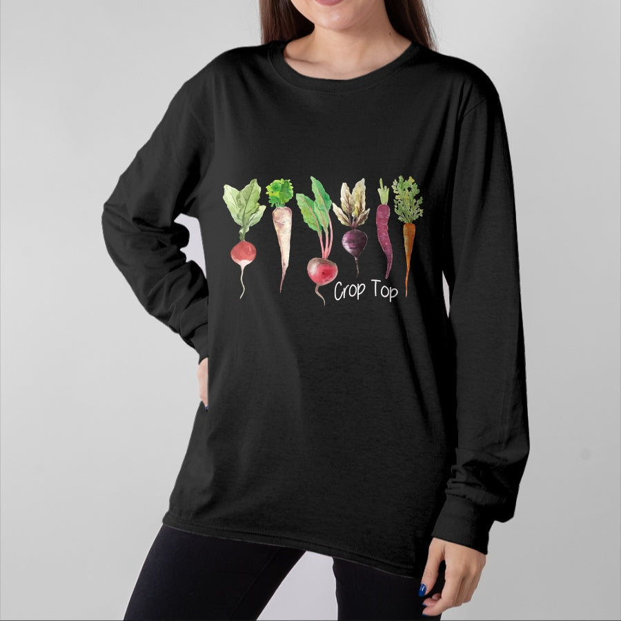 Best Farmer Life Shirt, Funny Farmer UnisexT-Shirt/Hoodie/Sweatshirt HLT00 - Crop Top Funny Gardening Pun Vegetable Art T-Shirt