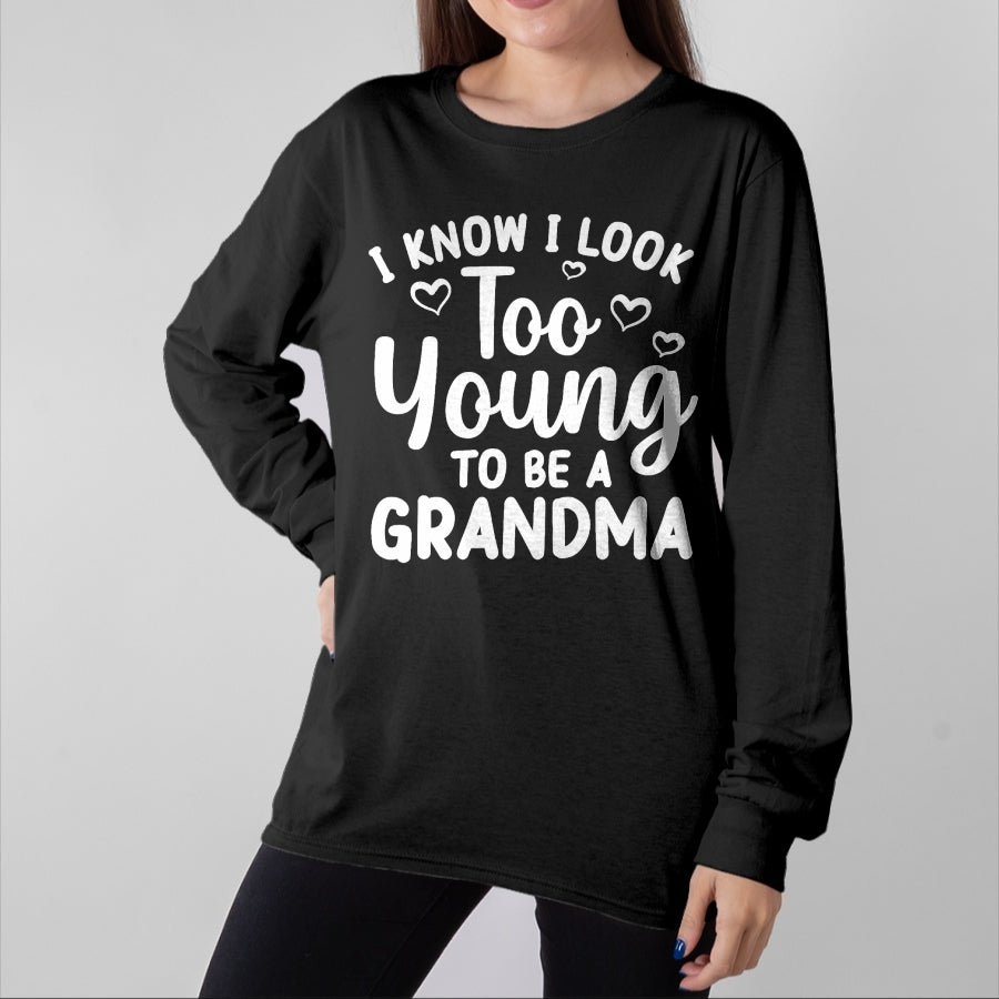 Best Grandma Shirt, Proud Grandma Unisex T-Shirt/Hoodie/Sweatshirt HLT00 - Funny Grandma To Be Art For Grandmother Grammy Women Grandma T-Shirt