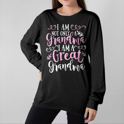 Best Grandma Shirt, Proud Grandma Unisex T-Shirt/Hoodie/Sweatshirt HLT00 - Cute Great Grandma Shirt - Funny Great Grandma Gift T-Shirt