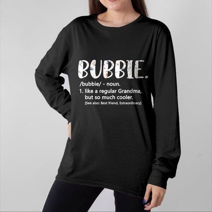Best Grandma Shirt, Proud Grandma Unisex T-Shirt/Hoodie/Sweatshirt HLT00 - Bubbie Shirts for Women Mothers Day idea Cute Grandma Bubbie T-Shirt