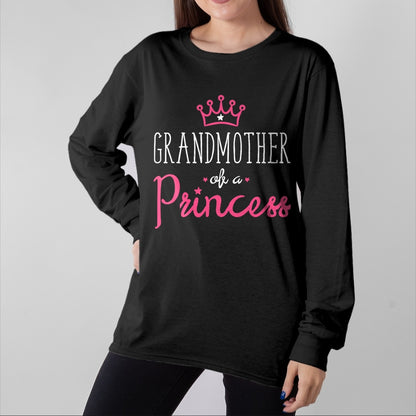 Best Grandma Shirt, Proud Grandma Unisex T-Shirt/Hoodie/Sweatshirt HLT00 - Grandma Granddaughter Shirts Matching Queen Princess T Shirt T-Shirt