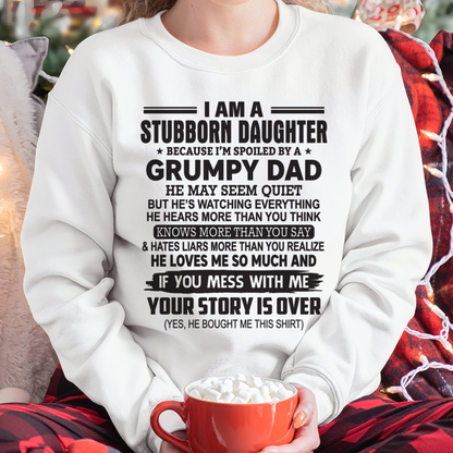 I'M A STUBBORN DAUGHTER - FROM DAD TO DAUGHTER - LUNA01 (SKU26T-01-52-00)