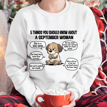 SEPTEMBER SHIRT, 5 THINGS YOU SHOULD KNOW ABOUT THIS WOMAN - LUNA09 (SKU2604-311-09)
