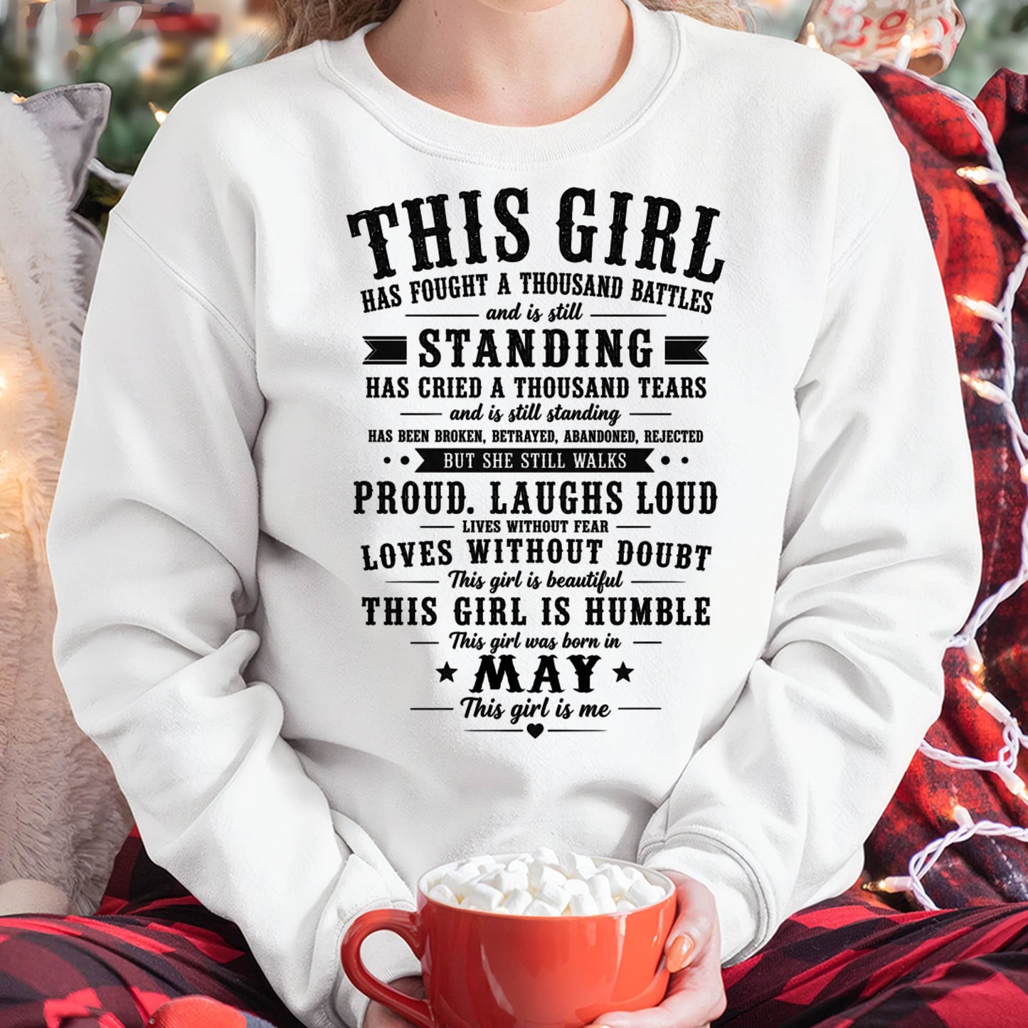 MAY SHIRT, THIS GIRL IS HUMBLE-FOR WOMAN-LUNA05 (SKU2606-135-05)