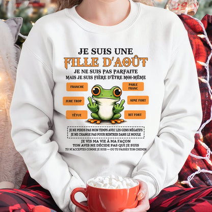 JE SUIS UNE FILLE D’AOÛT      - fma LUNA08 / fr08 (SKU2603-02-08)