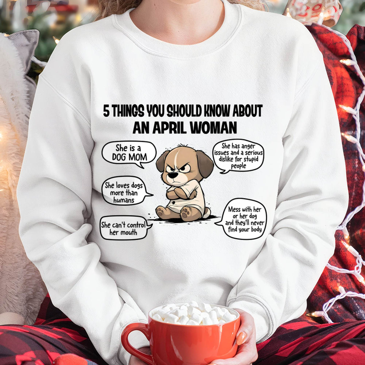 APRIL SHIRT, 5 THINGS YOU SHOULD KNOW ABOUT THIS WOMAN - LUNA04 (SKU2604-311-04)