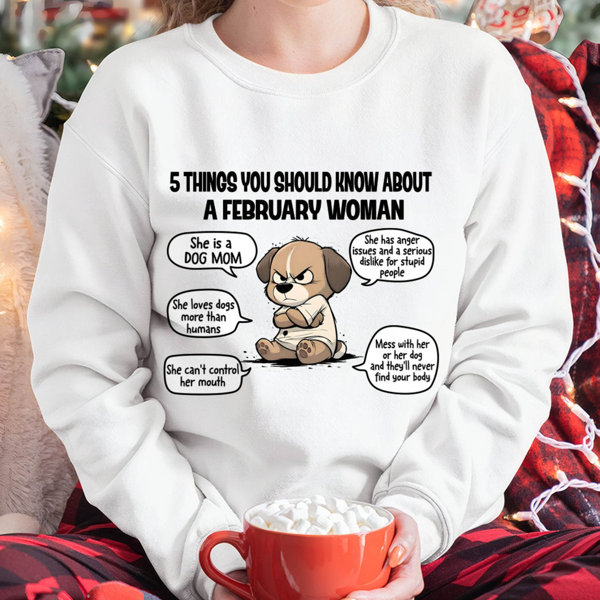 FEBRUARY SHIRT, 5 THINGS YOU SHOULD KNOW ABOUT THIS WOMAN - LUNA02 (SKU2604-311-02)
