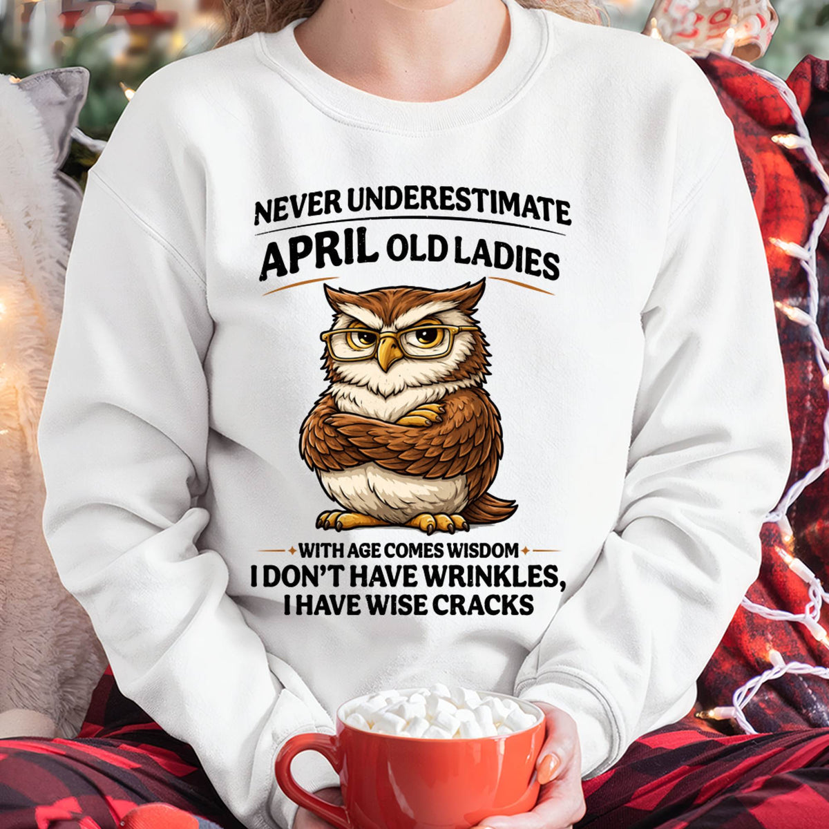 APRIL SHIRT, With age comes wisdom - FMA LUNA01 (SKU2604-101-04)