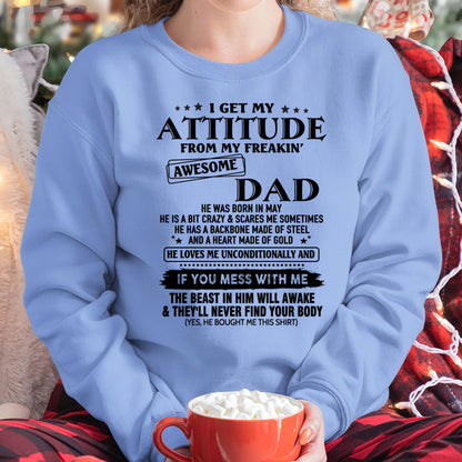 May - Gift For Son and Daughter From Dad - LUNA05 - (SKU-TDADC-05)