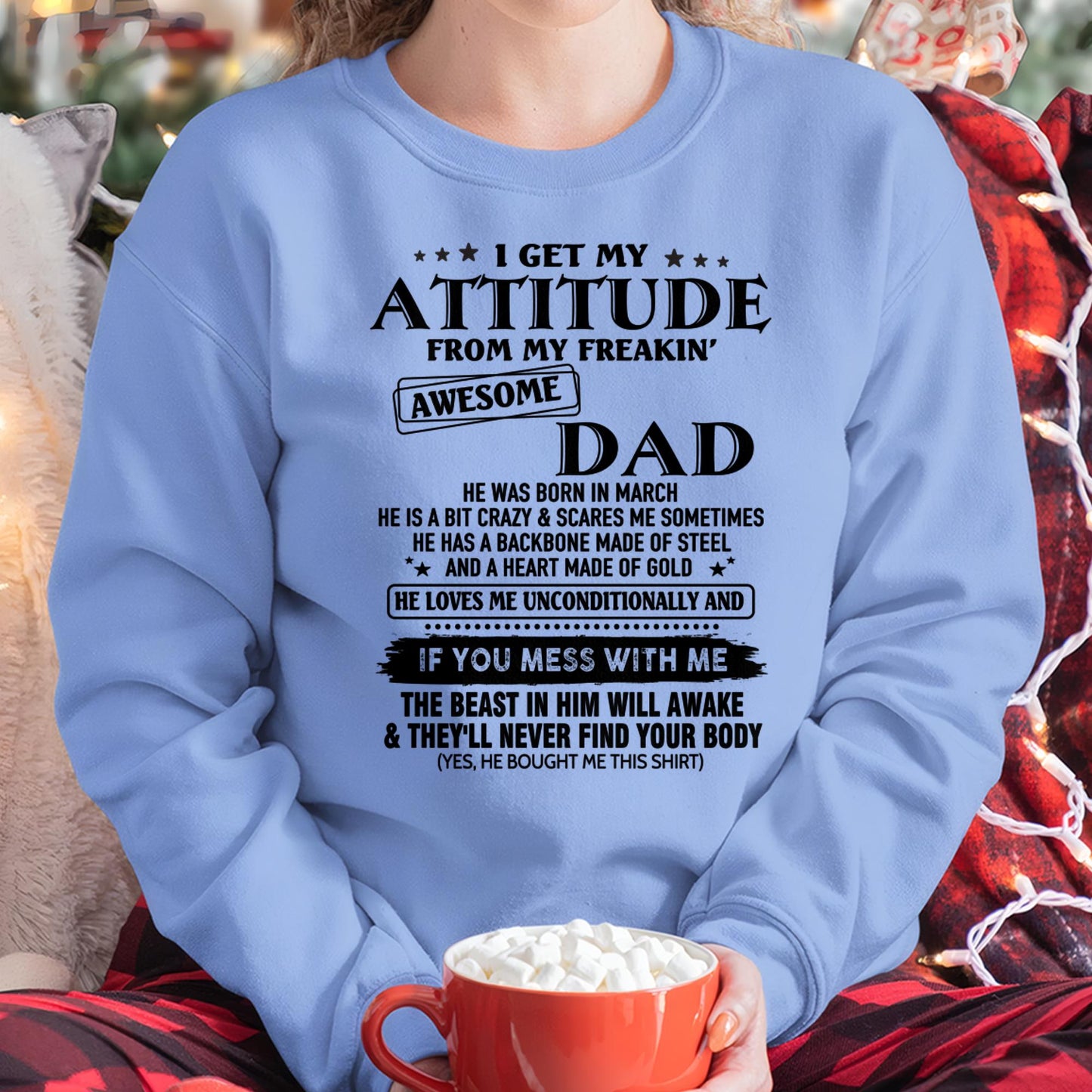 Gift For Son and Daughter From Dad - LUNA03 - (SKU-TDADC-03)